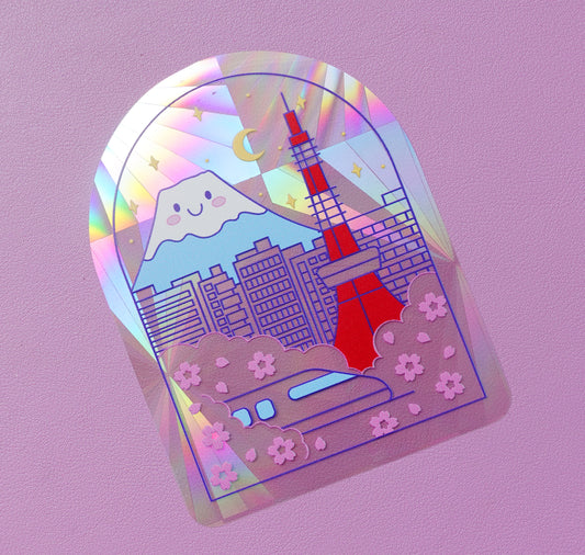 Laura LOW - Sticker "Suncatcher Tokyo"