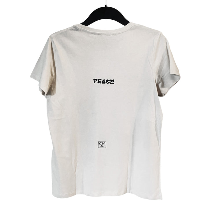 GINNY - Maglietta unica "Olive Branch Peace" Taglia M (donna) 