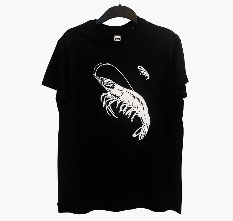 GINNY - Maglietta unica "Gamberetti" (Unisex S) 