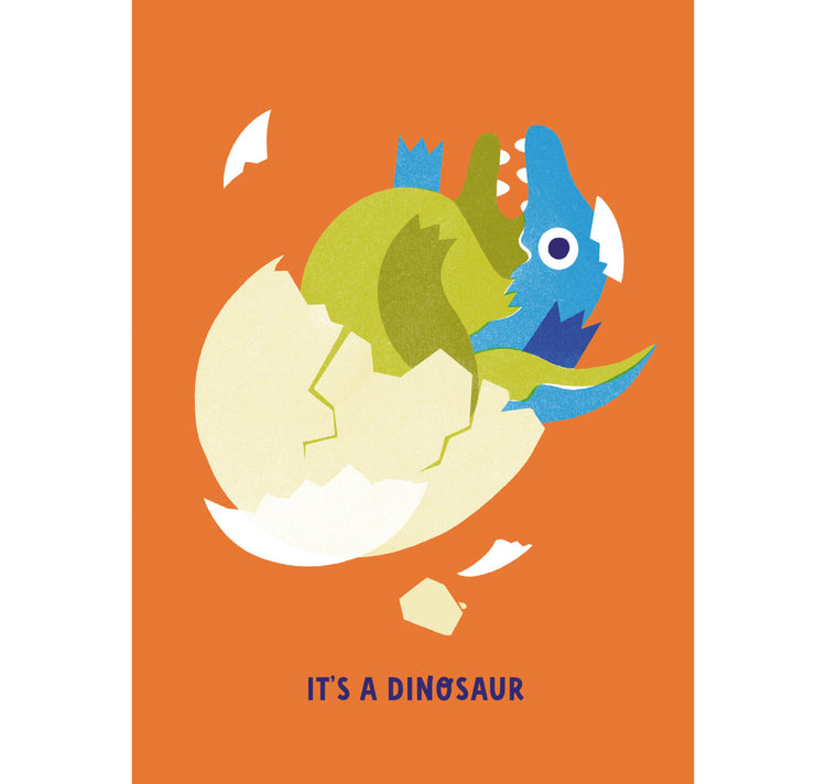 Takelwerk - Grusskarte "Dino Ei"