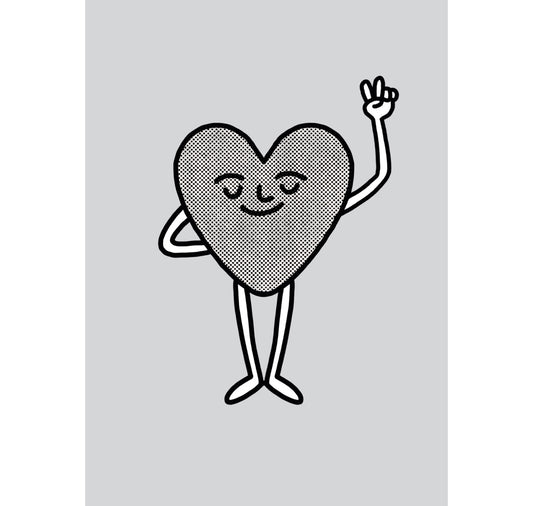 Talinolou - Biglietto d'auguri "Cuore"