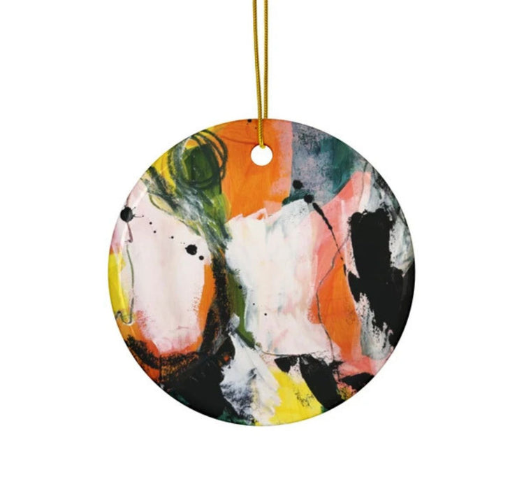 Tania Bisaz - Keramik-Weihnachtsanhänger