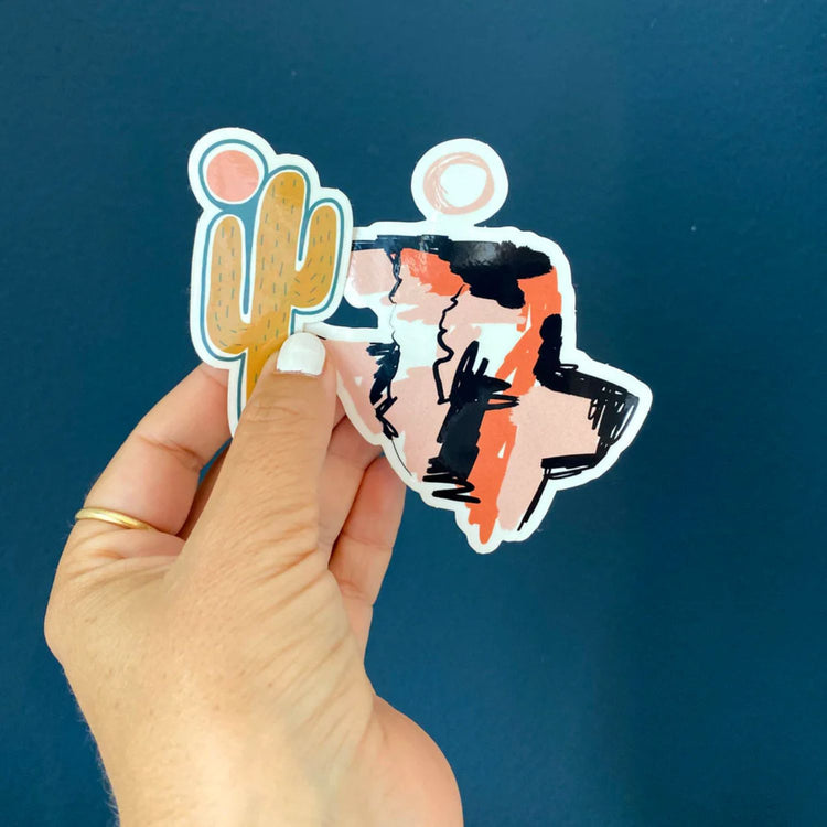 Tania Bisaz - Stickerset "Mountains" (3Stk.)