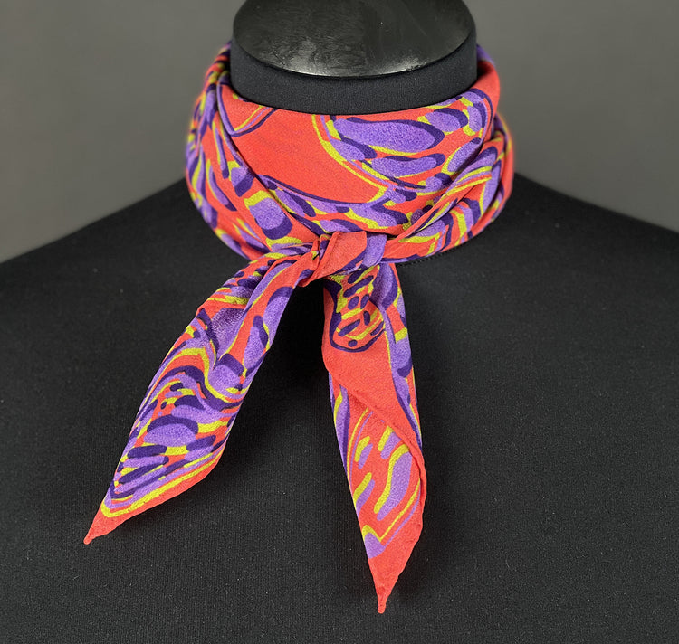 Textilosaurus - Foulard "Dalmatinosaurus" (Pink)