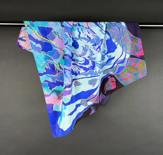 Textilosaurus - Foulard "Gletscher"