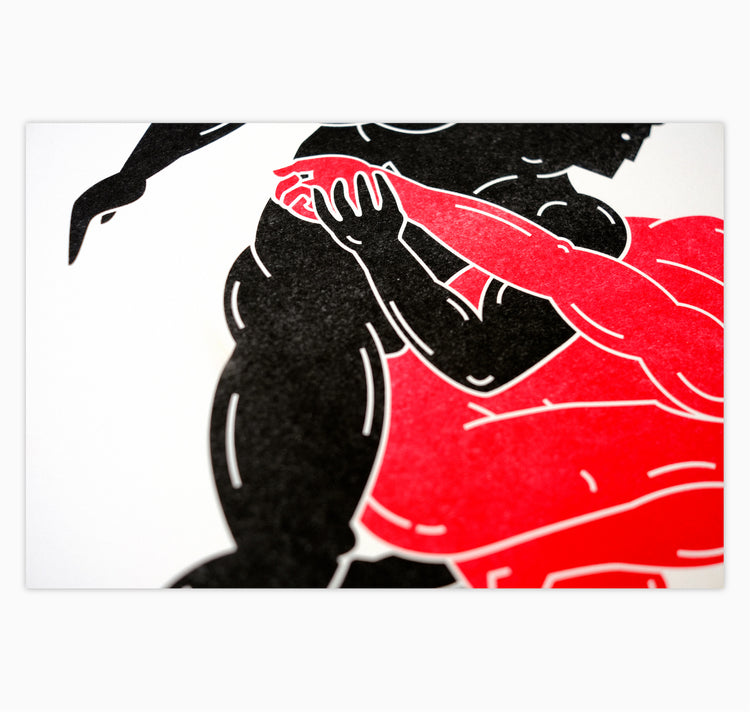 Itay Blaish - Plakat "The Wrestlers"