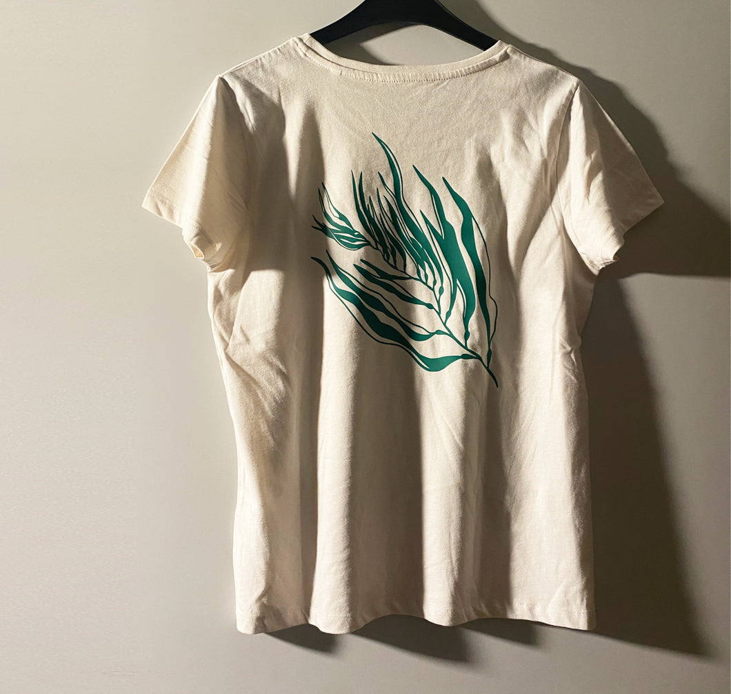 GINNY - Unikat T-Shirt Alge (Damen)