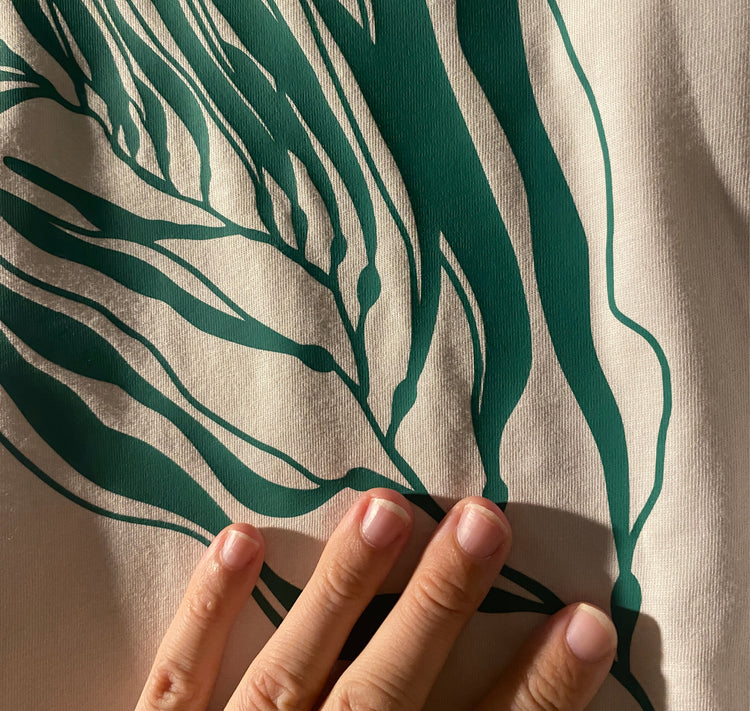 GINNY - Unikat T-Shirt Alge (Damen)