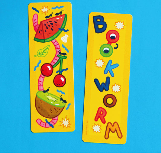 Vivvian - Buchzeichen "Bookworm"