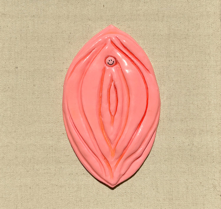 Becky M - Wandobjekt "Vulva" (rosa)