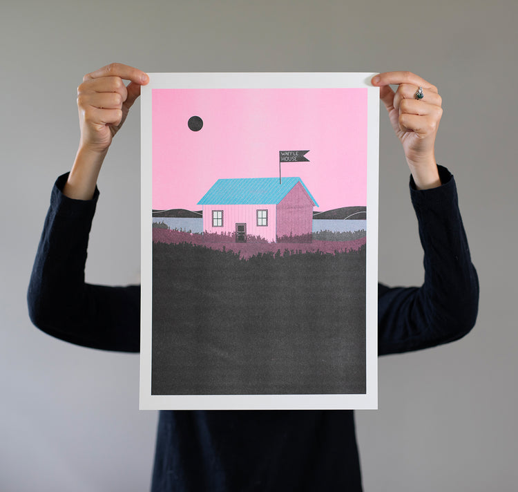 Milly Miljkovic - Poster "Waffle House" 