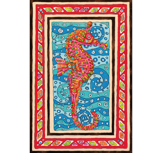 Walter Kolb - Carta "Cavalluccio marino"