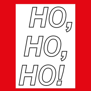 Sam Steiner - Postkarte "HO, HO, HO!"