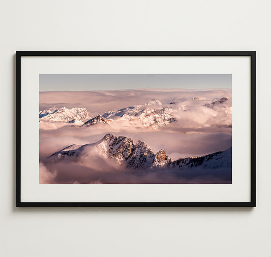 worldofdave x Hotel Goldener Stern – Plakat "Clouds"