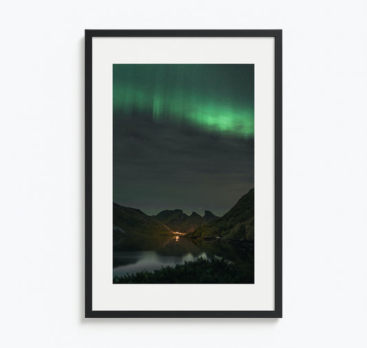 worldofdave x Hotel Goldener Stern – Plakat "Lofoten"