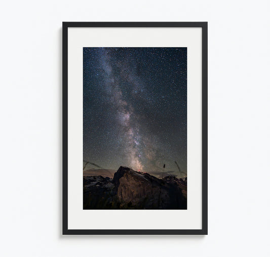 worldofdave x Hotel Goldener Stern – Plakat "Nightsky Over Titlis"