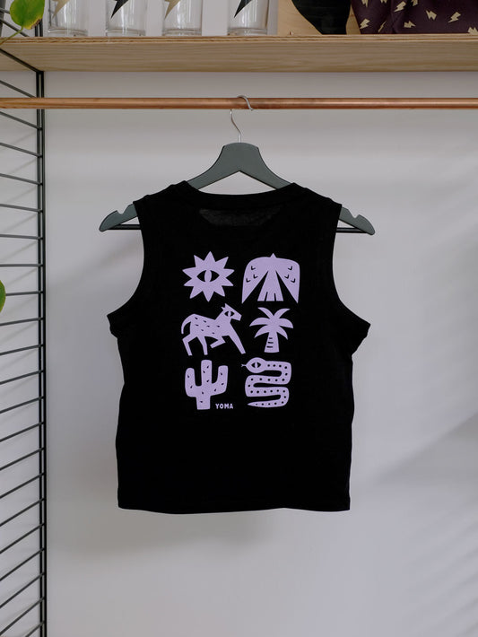 YOMA design factory - T-Shirt "Canyon" (Schwarz)