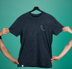Yeti Kollektiv - T-Shirt "YK Bubbles" (aged inked grey)