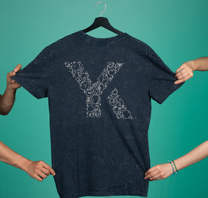 Yeti Kollektiv - T-Shirt "YK Bubbles" (aged inked grey)