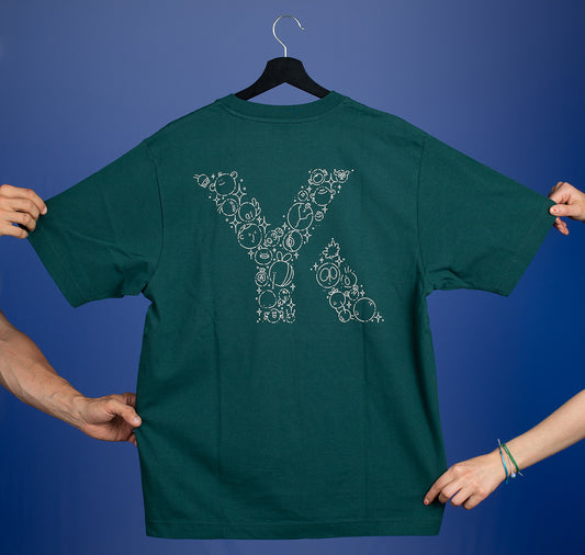 Yeti Collective - T-Shirt "YK Bubbles" (green)