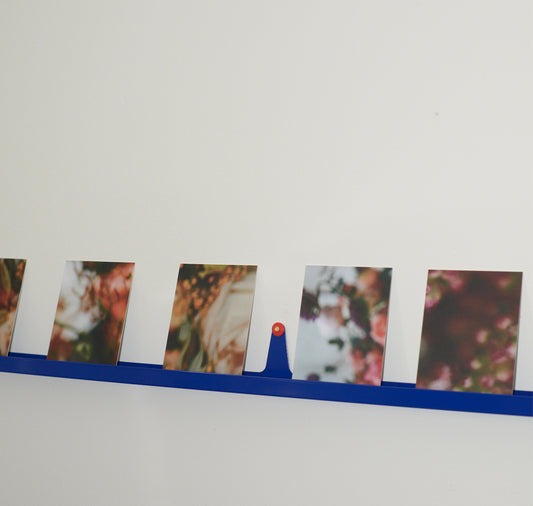 äm | äs | ka Design Studio - wall molding "Vinyl and art wall bar" (ultramarinblue)