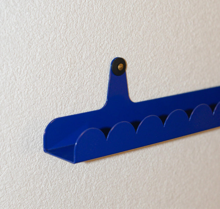 äm | äs | ka Design Studio - Moulure murale « Barre murale en vinyle et art » (ultramarinblue)