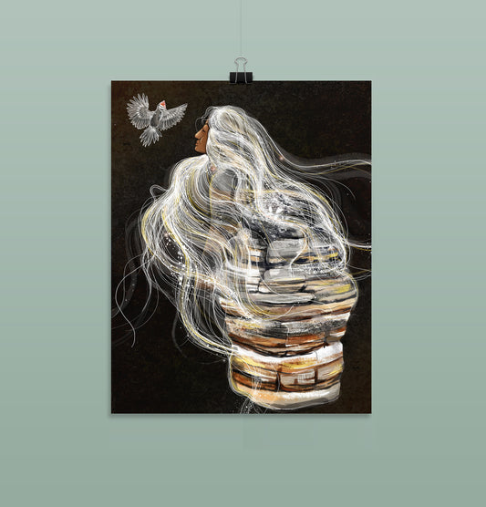 Celine Geser - Poster "Luna di tigre"