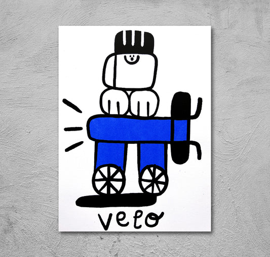 aleli - Karte "Velo"