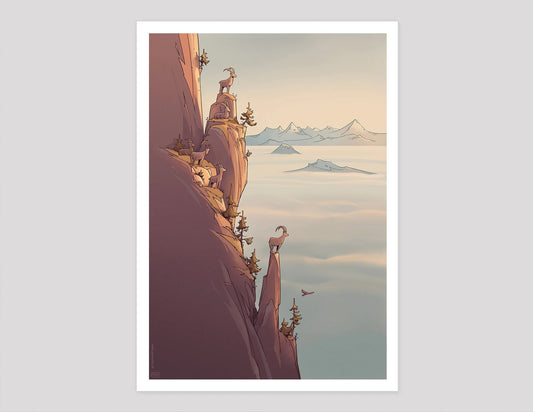 Pierre-Abraham Rochat - Plakat "Alpinarium"