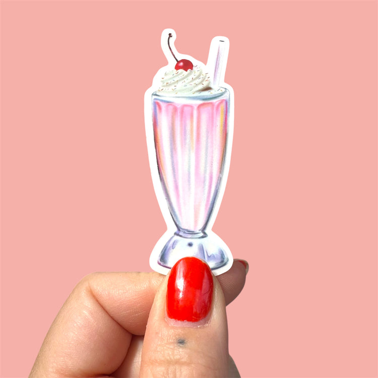arion illustriert - Sticker "Dessert Shake" (3 Stück)