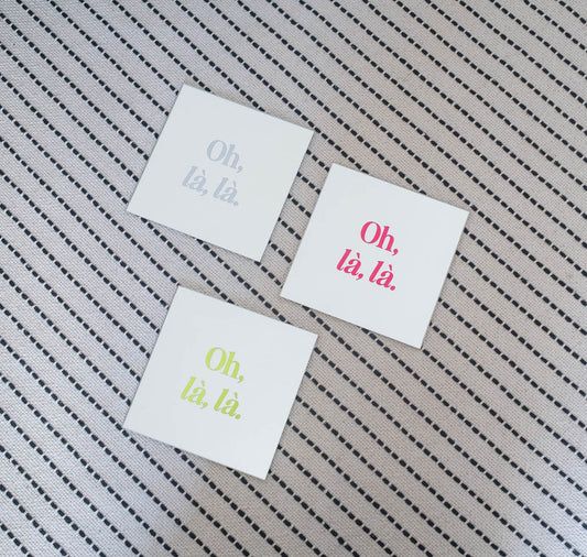atelier 8048 - Spiegel "Oh là là"