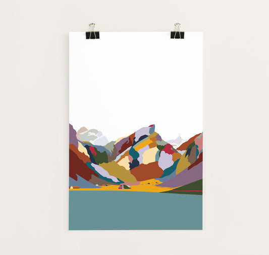 atelier gianna - Plakat "Seealpsee"