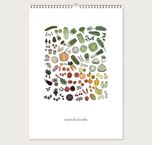 atelier gianna - Saisonkalender (A3)