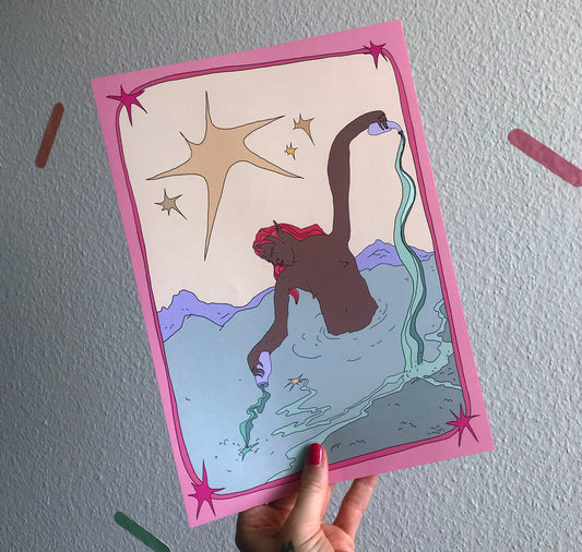 Bianca Caderas - Plakat "Flow"