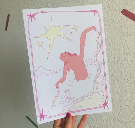 Bianca Caderas - Plakat "Flow Light"