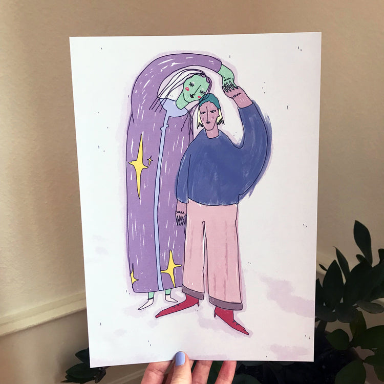 Bianca Caderas - locandina "Amici per sempre"