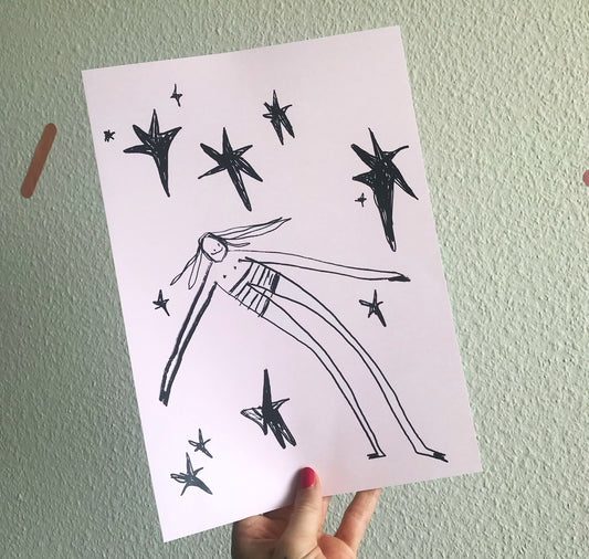 Bianca Caderas - Plakat "Hang with me"