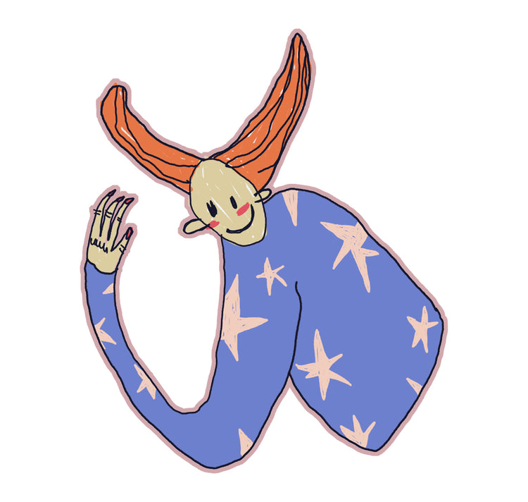 Bianca Caderas - Adesivi "Amico felice"