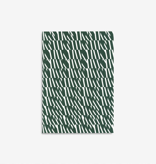 Bienvenue Studios - Notizbuch "Wave N° 2" (forest)