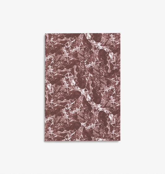 Bienvenue Studios - Notizbuch "Wave N° 3" (redwood)