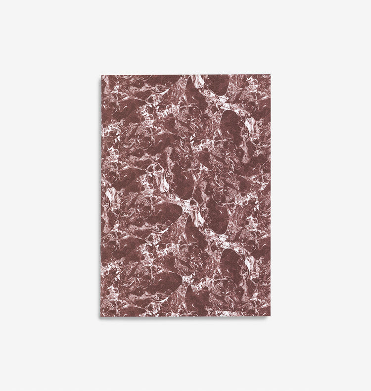 Bienvenue Studios - Notizbuch "Wave N° 3" (redwood)