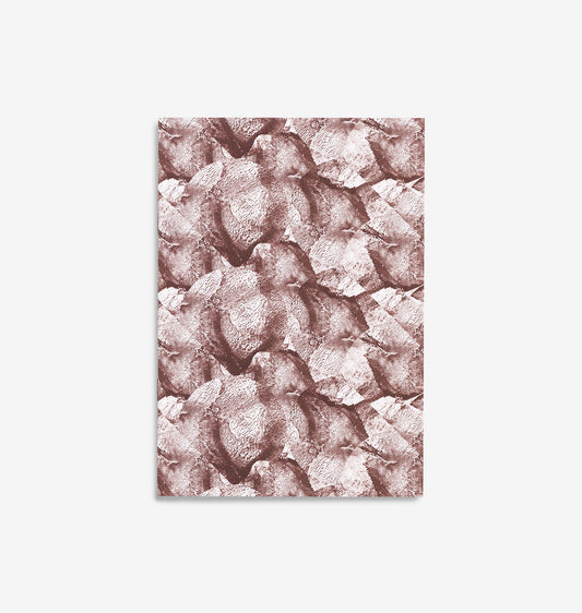 Bienvenue Studios - Notizbuch "Wave N° 4" (redwood)