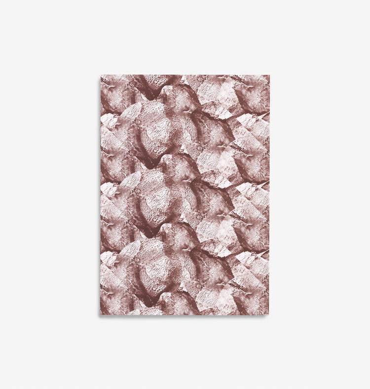 Bienvenue Studios - Notizbuch "Wave N° 4" (redwood)