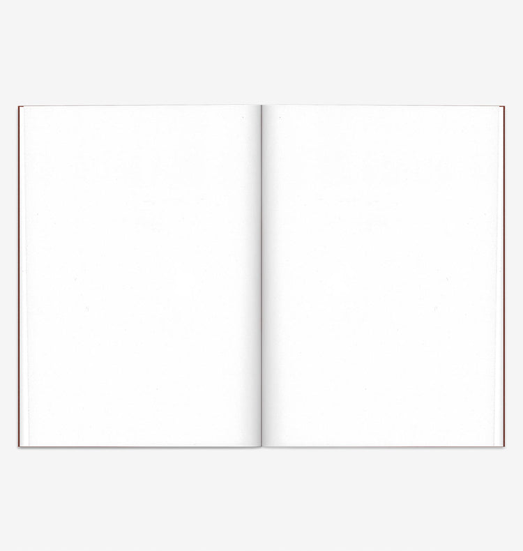Bienvenue Studios - Notizbuch "Wave N° 4" (redwood)