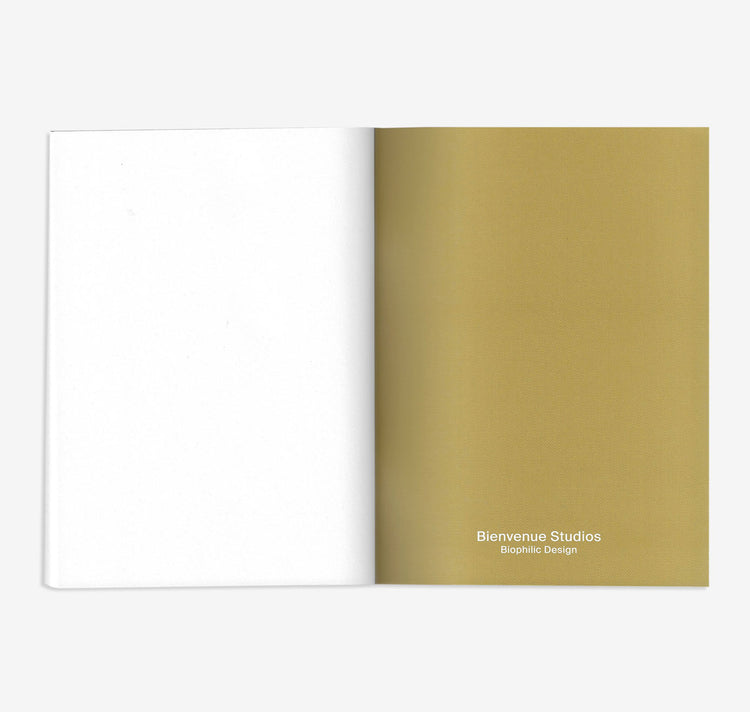 Bienvenue Studios - Notizbuch "Wave N° 2" (sand)