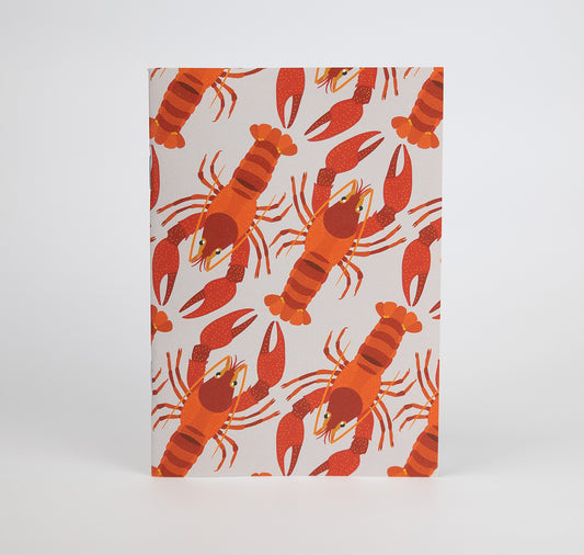 Lisa Voisard - Notizbuch "Hummer" A6