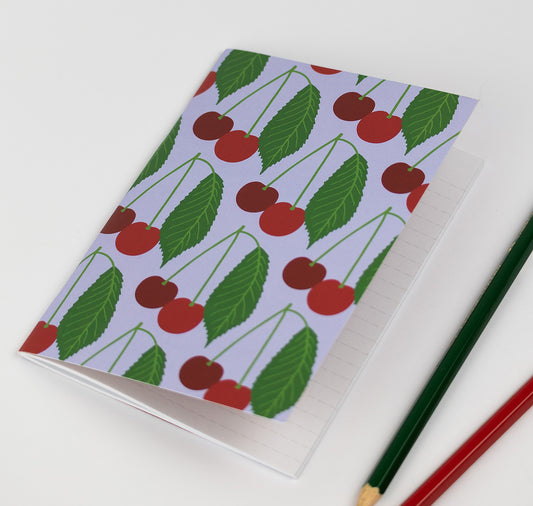 Lisa Voisard - Notizbuch "Kirschen" A6