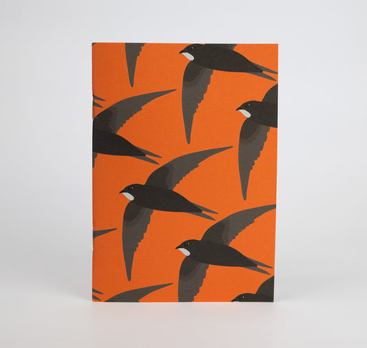 Lisa Voisard - Notizbuch "Mauersegler" A6