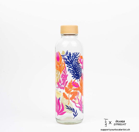 Jolanda Epprecht x CARRY Bottles - Glasflasche