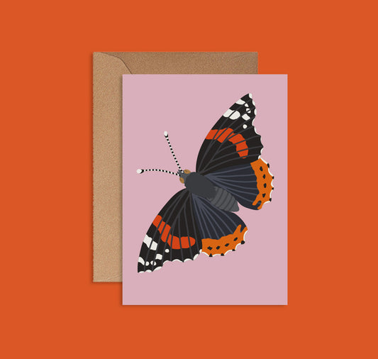 Lisa Voisard - Postkarte "Admiral"